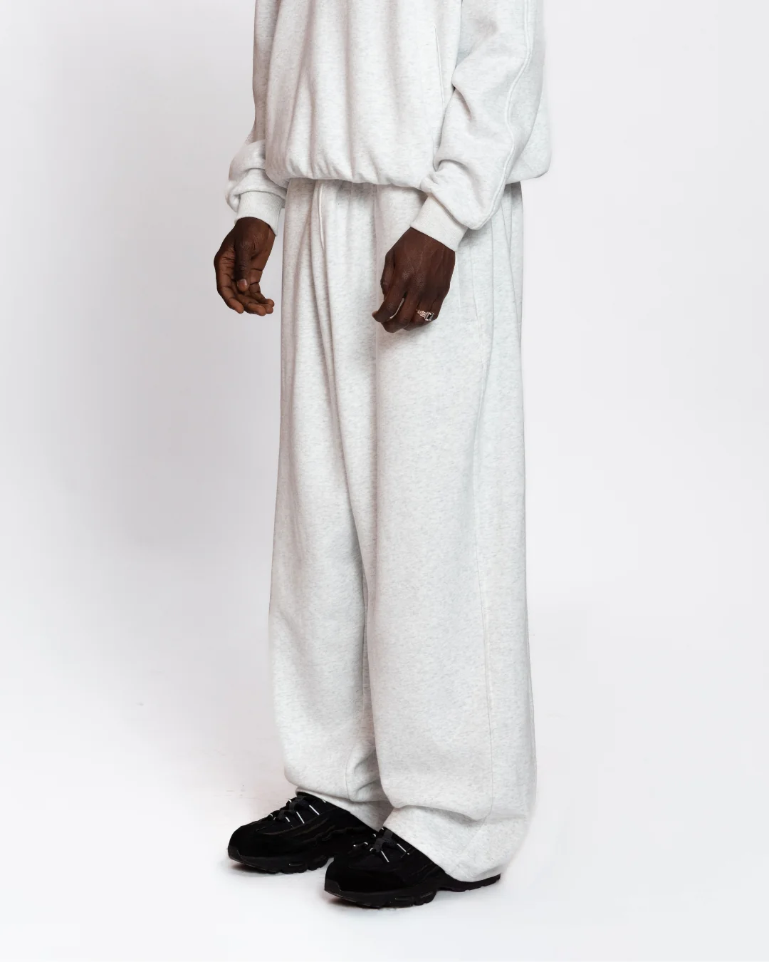 Baggy Trackies (Marle White) - Image 8