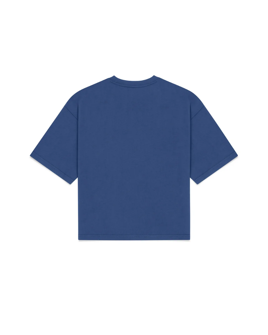 Cropped Basic Tee (Navy) - Image 3
