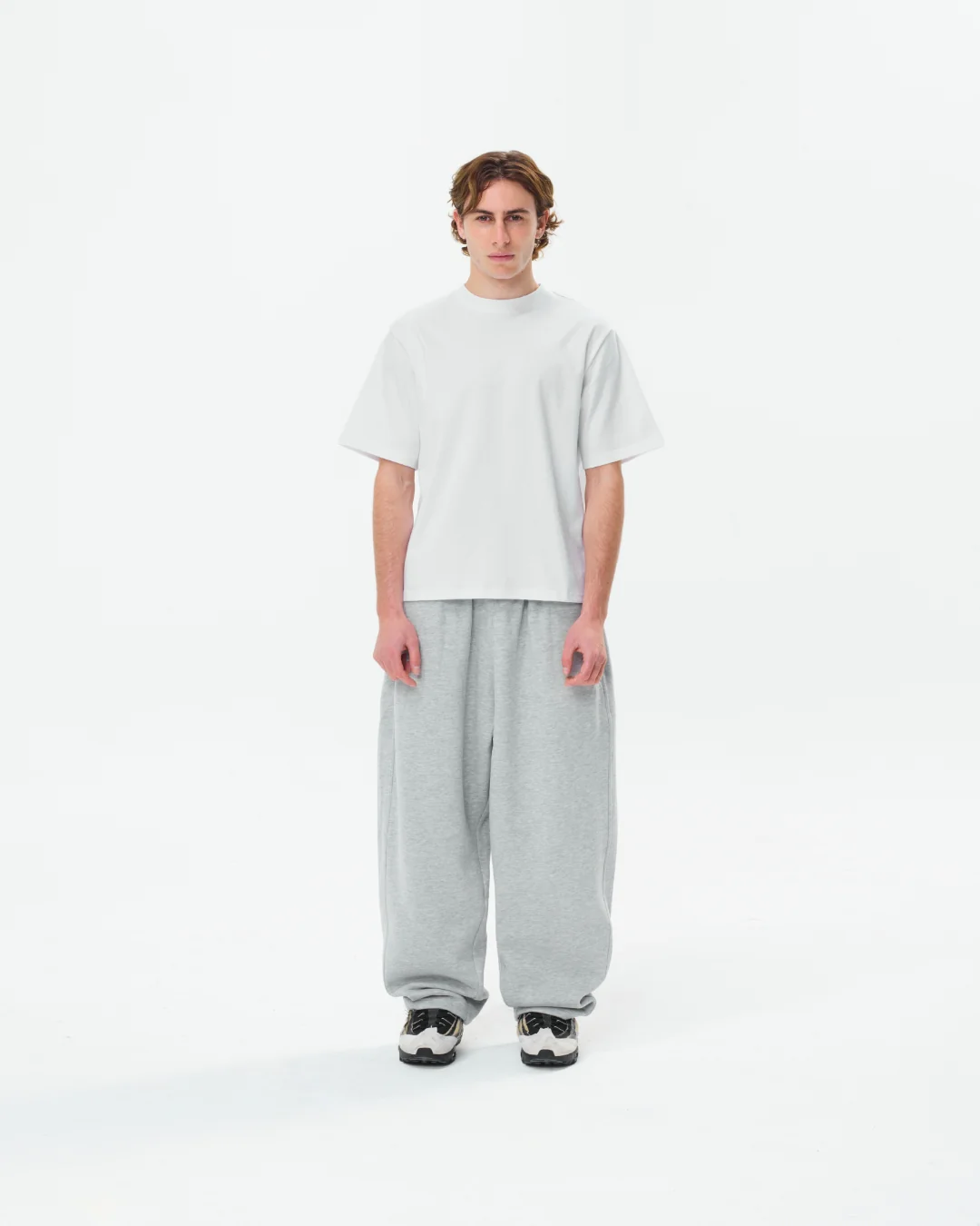 Cropped Basic Tee (White) - Image 9