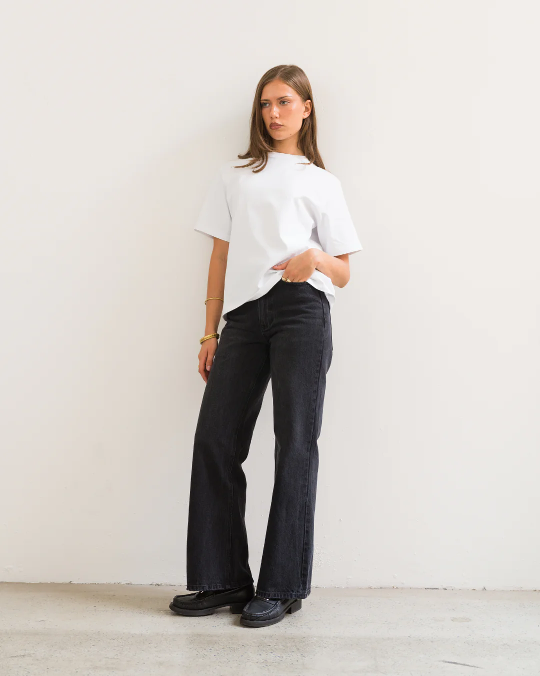 Regular Fit Jeans (Vintage Black) - Image 4