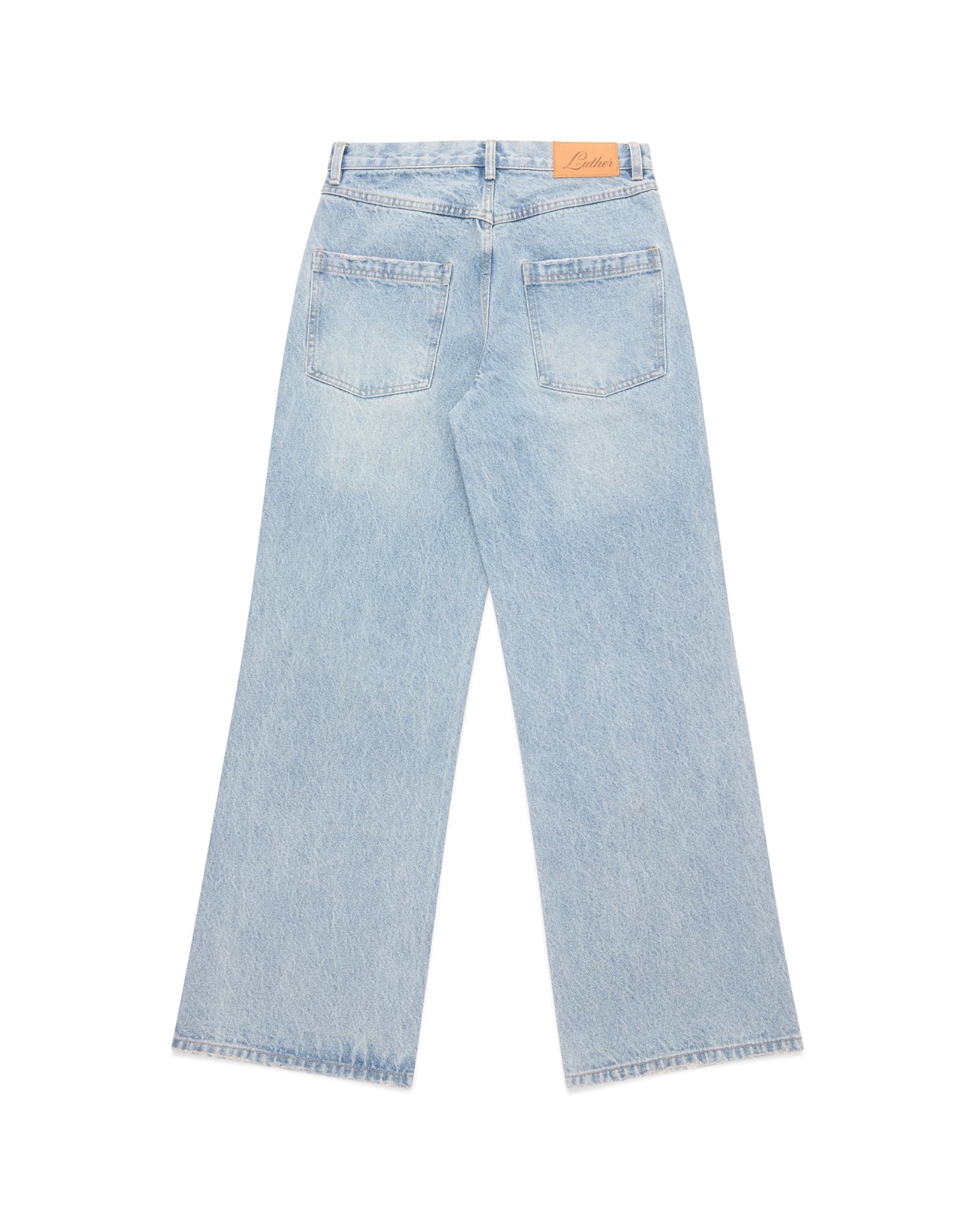 Regular Fit Jeans (Washed Blue) - Image 3