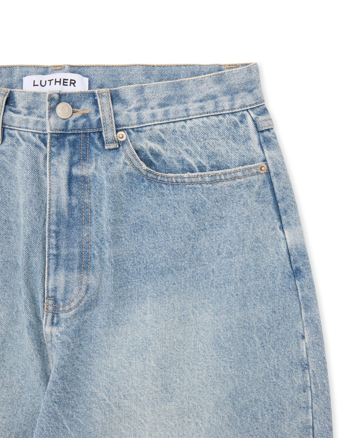 Super Baggy Jeans (Washed Blue) - Image 8