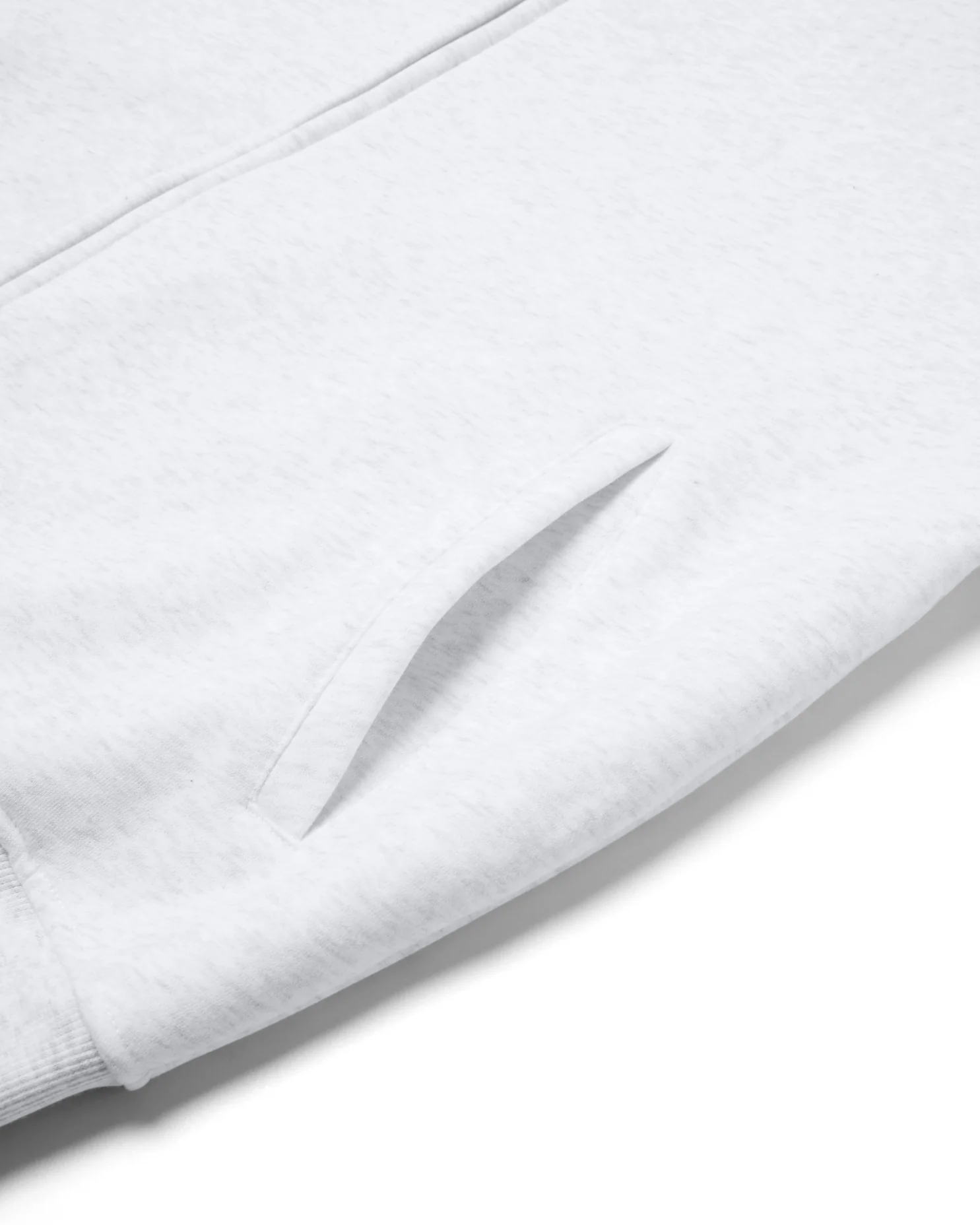 Zip Up Hoodie (Marle White) - Image 4